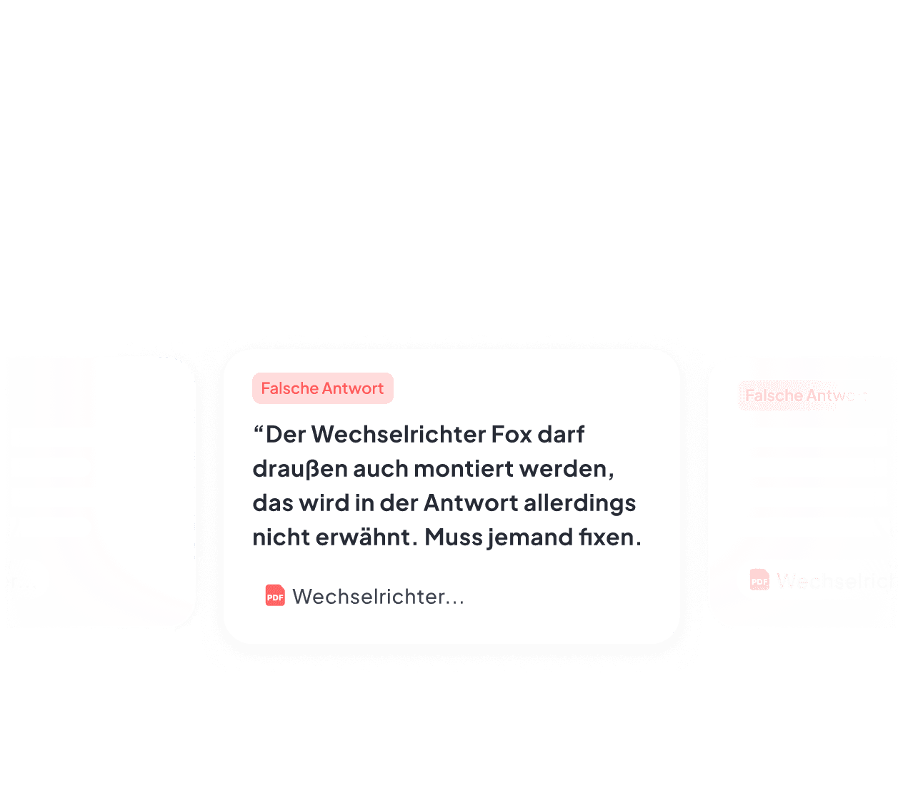 Feedback einsehen und Wissen verbessern