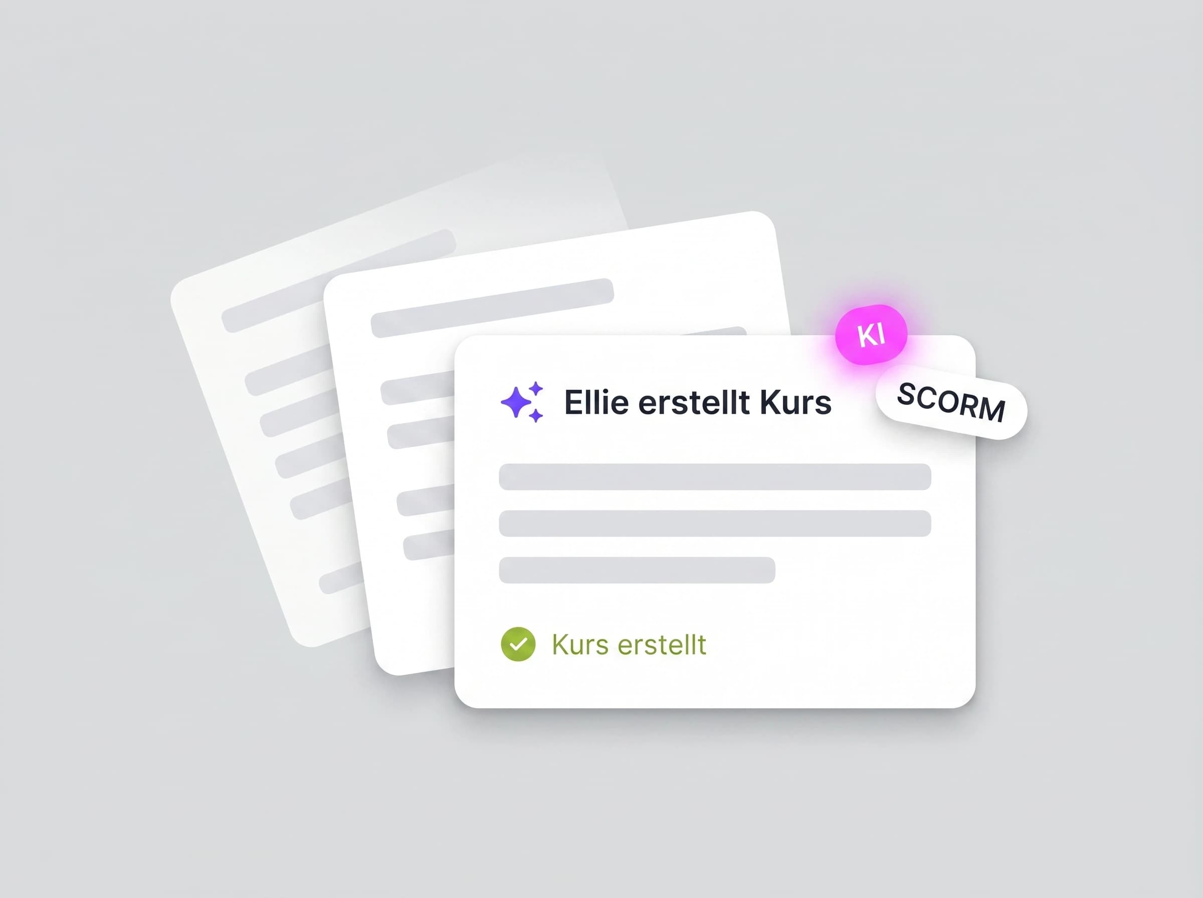 KI-Agent Ellie erstellt E-Learning-Kurse aus Dokumenten
