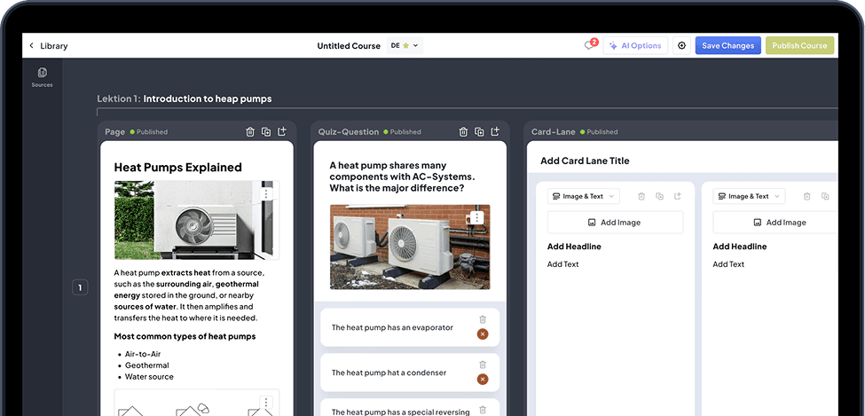 KI-Coursebuilder Editor