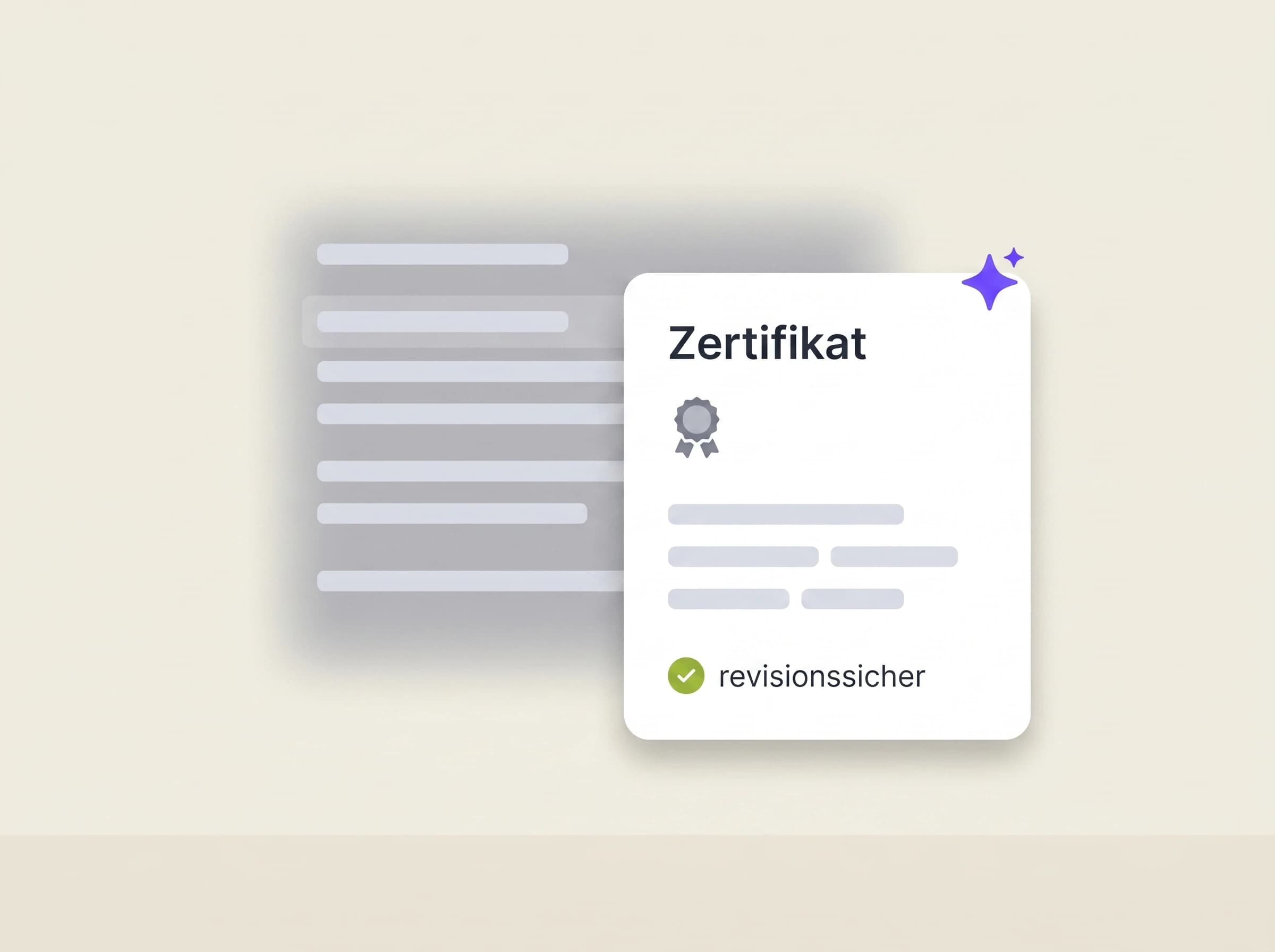Automatisch. Revisionssicher. Immer parat.