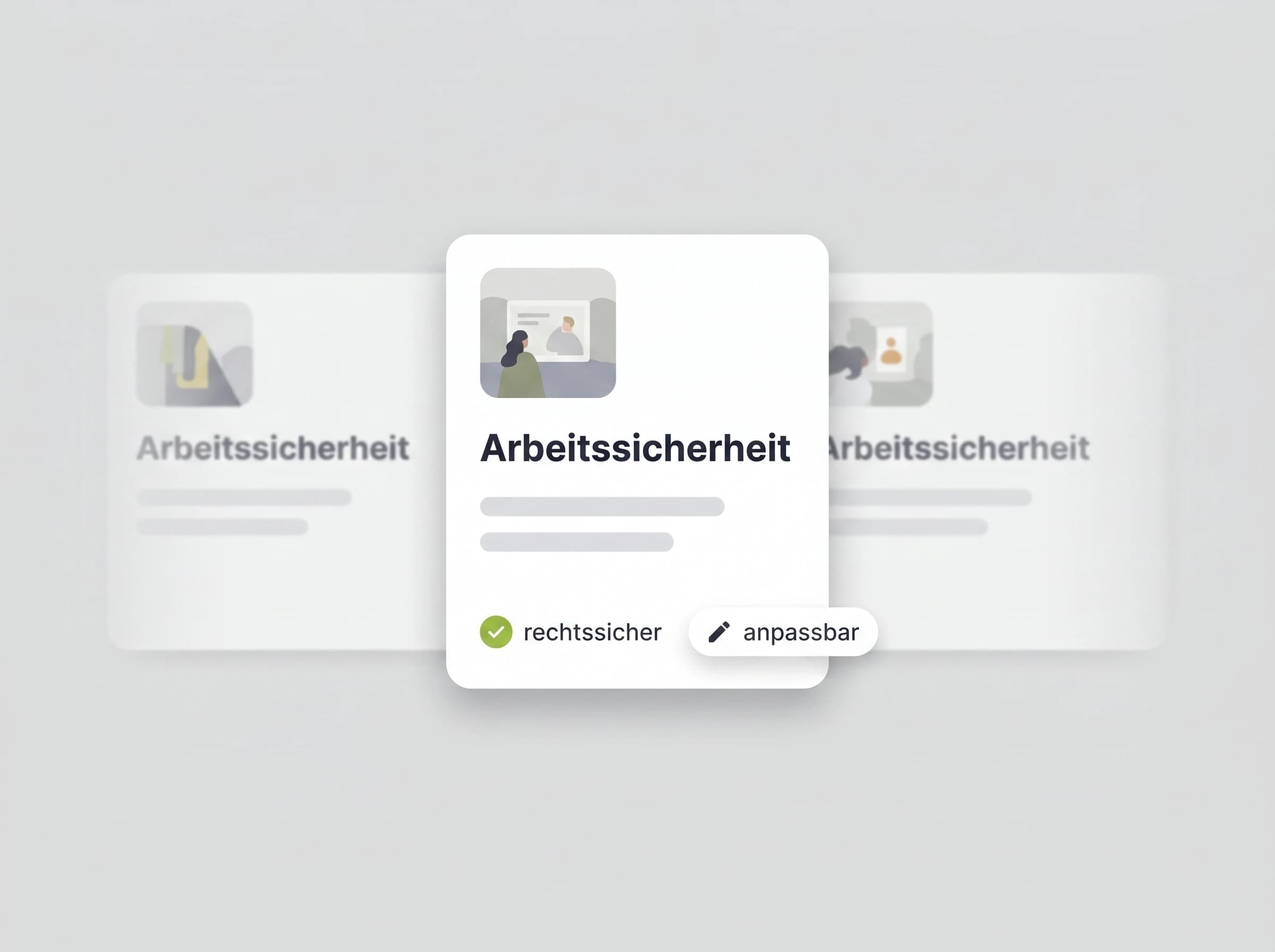 Work smart, not hard: fertige Inhalte