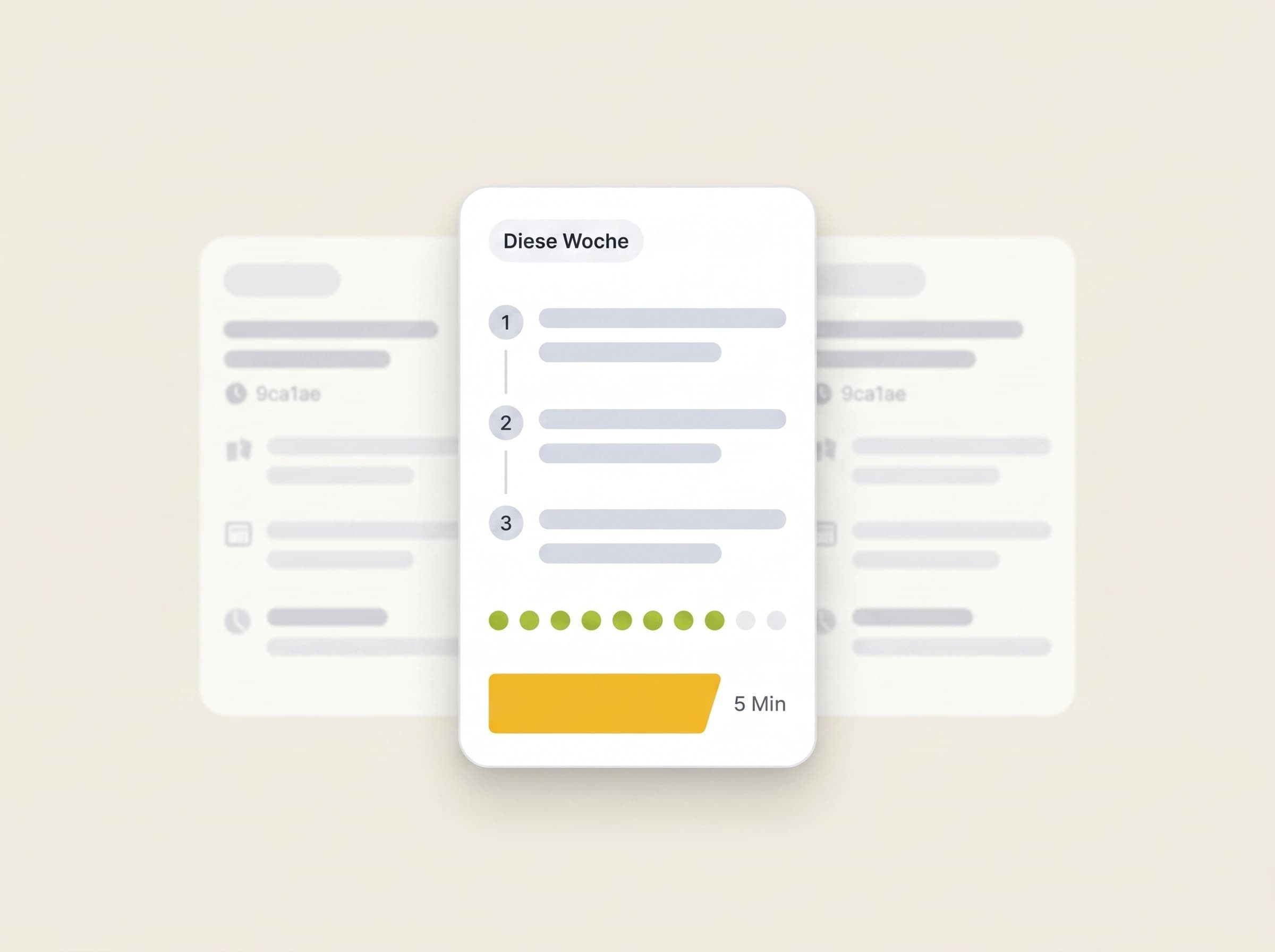 Mitarbeiter mit Smartphone und Sprachauswahl in der Elephant App