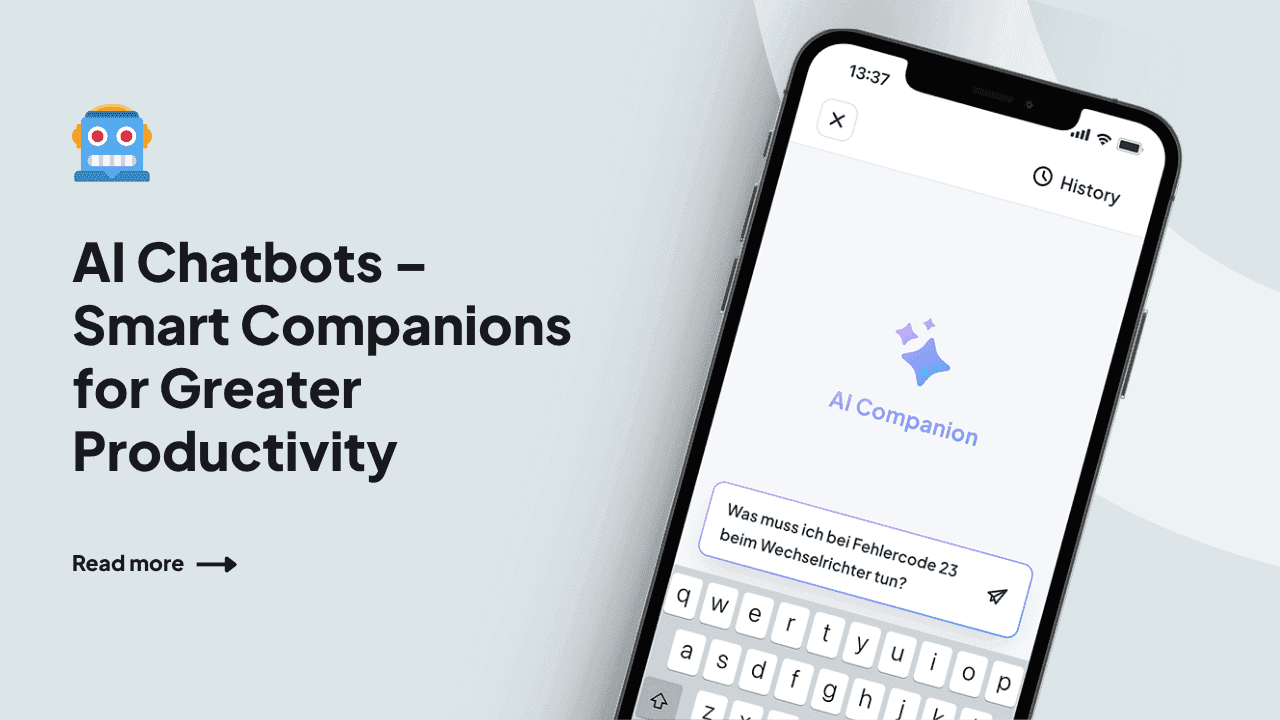 KI-Chatbots — Smarte Wegbegleiter für mehr Produktivität