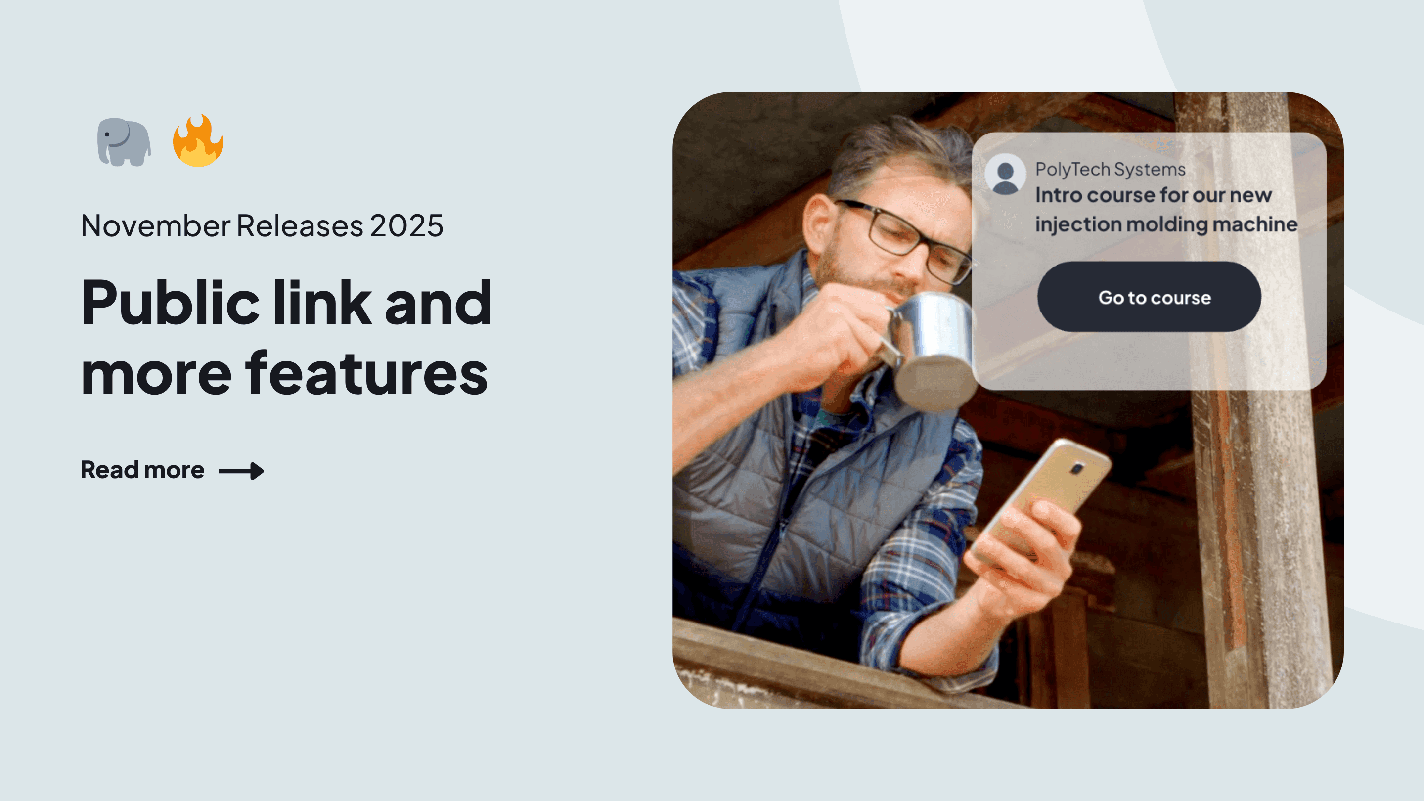 New features: public link, course versioning, and help center